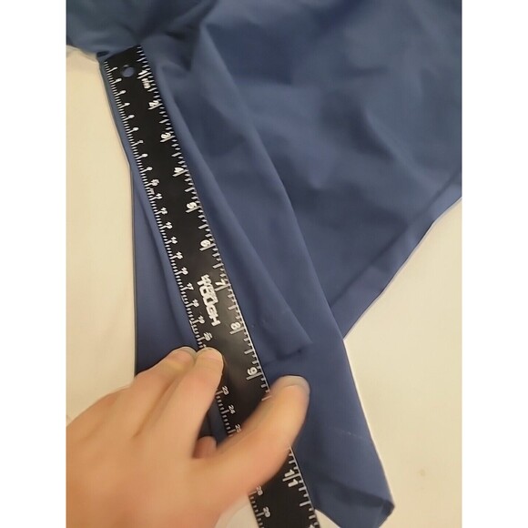 Wonder Nation Boys Navy Blue Uniform Shorts 14 Poly Spandex Adjustable Waist - Picture 6 of 7